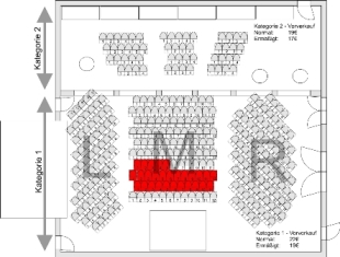 Lizzy Aumeier - Bestuhlungsplan